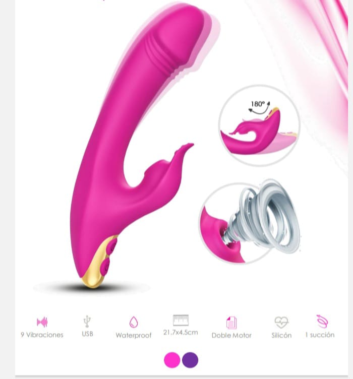 Sucking vibrator