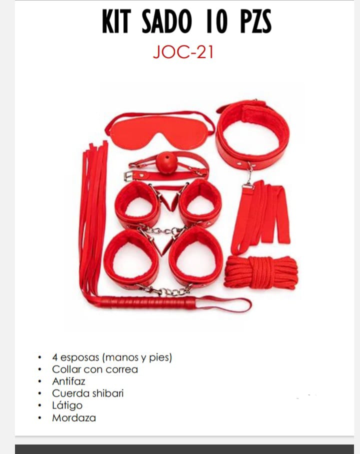 Kit sado 10 pzs