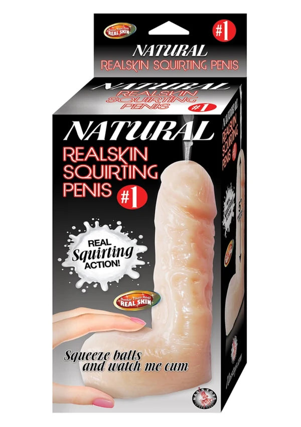 Pene eyaculador natural RealSkin n.° 1